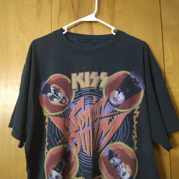 Band Kiss Sonic Boom Men's XL Short Sleeve Graphic T-Shirt *READ* - Picture 2 of 5